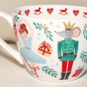 Portobello By Design Christmas Mug Clara & Nutcracker Theme - NWOT